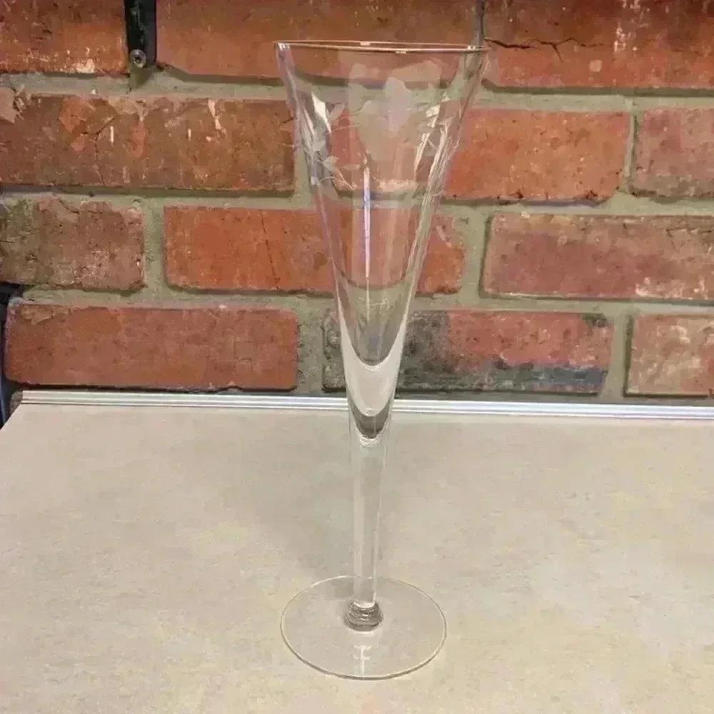 Vintage Crystal Princess House Heritage Toasting Glass/Champagne Glass/Flute
